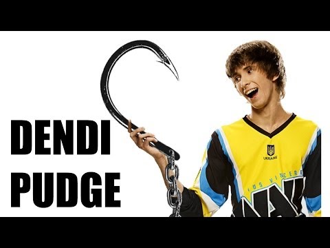 Na'Vi.Dendi Plays Pudge 19-0 Dota 2 Gameplay (PUB)