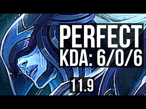 LISSANDRA vs KATARINA (MID) | 6/0/6, Rank 6 Liss, Dominating | KR Challenger | v11.9