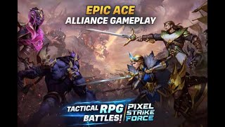 🔴 LIVE NOW: Ace Alliance Gameplay – Best Champions, Builds & Strategy Guide 🎯 | Pixel Strike Force 🔥