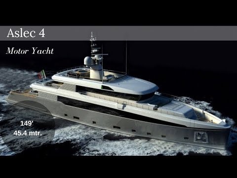 149' Aslec 4, Luxury Motor Yacht For Charter