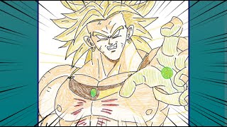 ブロリーの日にブロリーのイラストを描いてみた【broly】