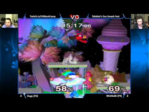 Tafokint's Evo Fest - Hugs (Samus) Vs  Westballz (Falco) Melee Friendlies - SSBM