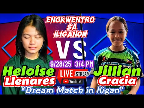 LOISE JASAAN 🆚 JILLIAN PAGADIAN | 10 Balls Engkwentro in Iliganon Restobar | 110k