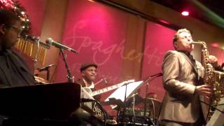 Ricky Lawson and Will Donato perform Merry Little Christmas Live at Spaghettinis