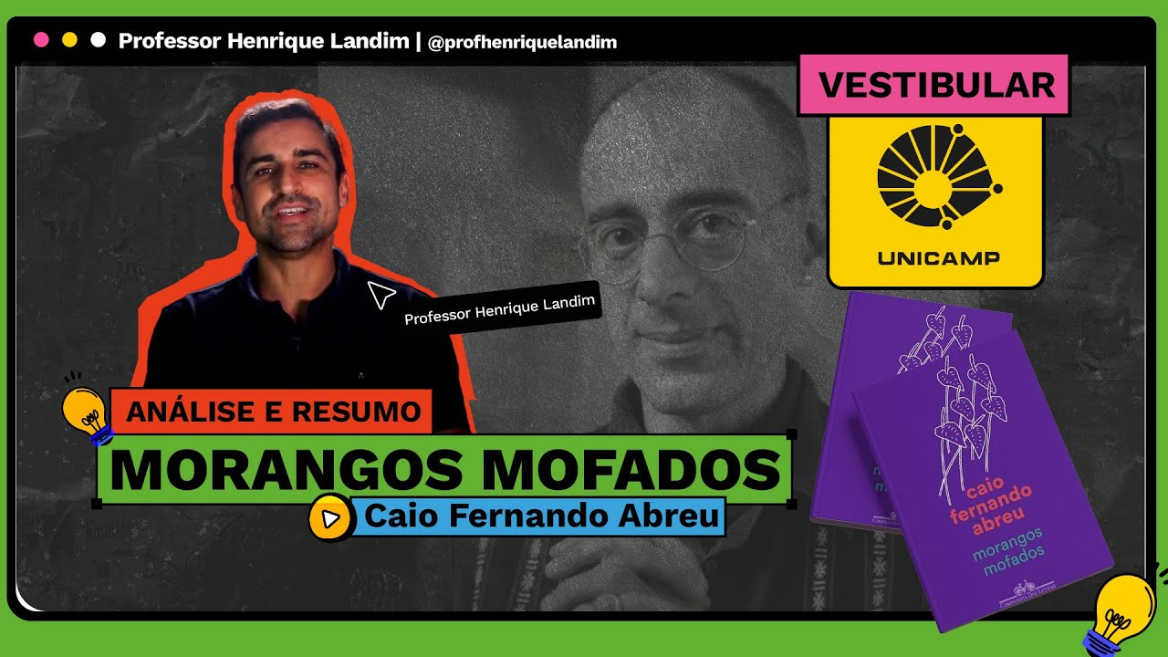 Vestibular UNICAMP | Análise e resumo de MORANGOS MOFADOS | Caio Fernando Abreu