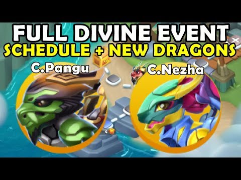 FULL DIVINE EVENT SCHEDULE REVEALED! Get CHRONO PANGU + MORE Divines! - DML #1177