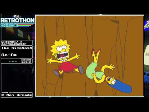 RETROTHON 2020 [002] The Simpsons Arcade with LRock617 and darkalexander