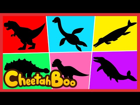 Let's learn various dinosaurs with songs❗ 🦖 | T-rex | Nursery rhymes | Kids song | #Cheetahboo