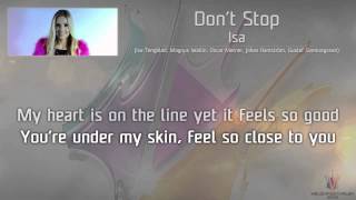 Isa - &quot;Don&#39;t Stop&quot;