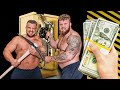 World's Strongest Men Breaking a Safe For $1000.00