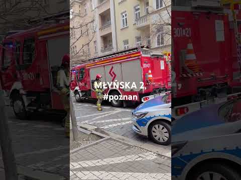 pożar,  Poznan, 17 marca 2025