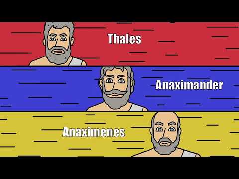 Milesian School 3-Minute Philosophy ANIMATED
