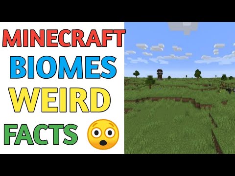 Weird fact about Biomes in Minecraft #shorts #ytshorts #gaming #trending #minecraft #biomes #mythpat