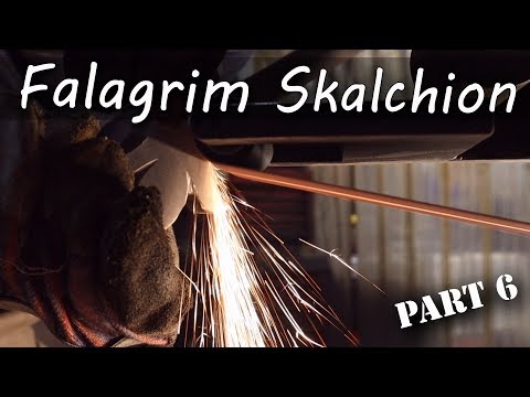 Making A Falchion for Skallagrim - Part 6