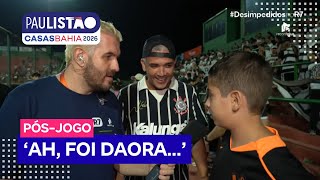 CORINTHIANS BATE VELO CLUBE COM GOL DE YURI ALBERTO! TORCIDA GOSTOU?