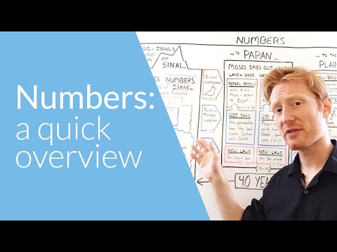 Numbers: a Quick Overview | Whiteboard Bible Study