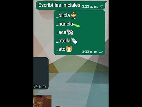 Escribe las iniciales 😃 //#meme // #random