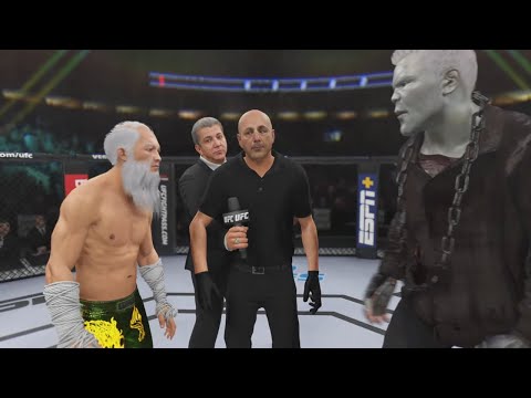 Old Bruce Lee vs. Solomon Grundy - EA Sports UFC 4 - Crazy UFC 👊🤪