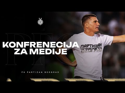 KONFERENCIJA ZA MEDIJE | Srđan Blagojević i Milan Roganović pred utakmicu Hibernijan - Partizan
