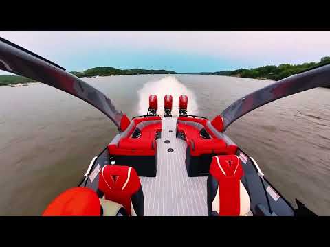 TRIFECTA 1500HP, Triple Motor Pontoon! | Feature Boat