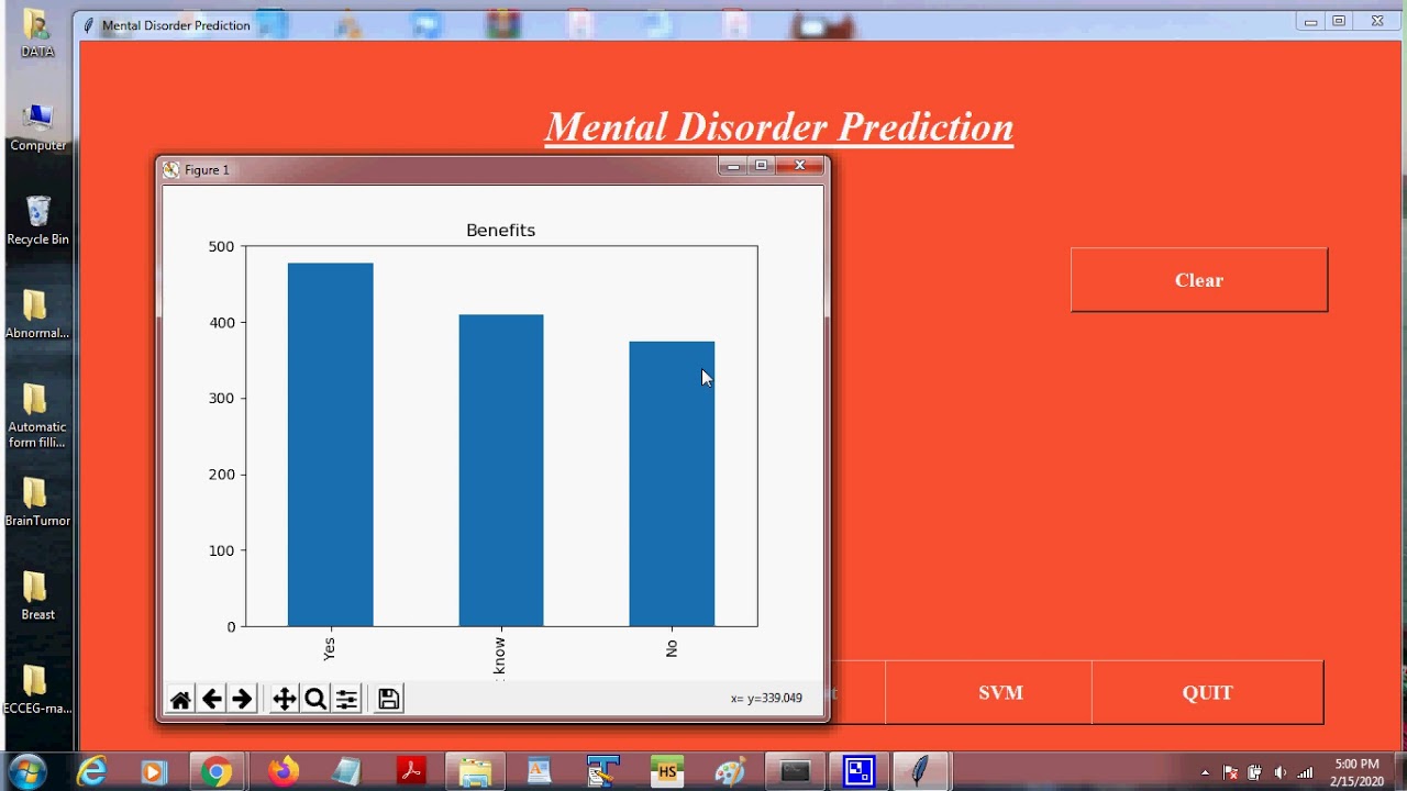 Mental Health detection using machine learning