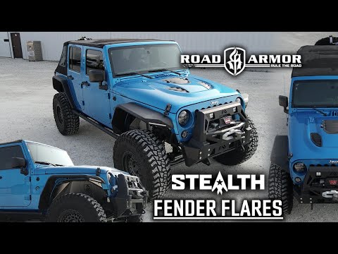 Upgrade Your Jeep with Road Armor Stealth Fender Flares!