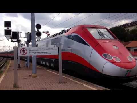 FRECCIAROSSA Departing Torino Porta Nuova.