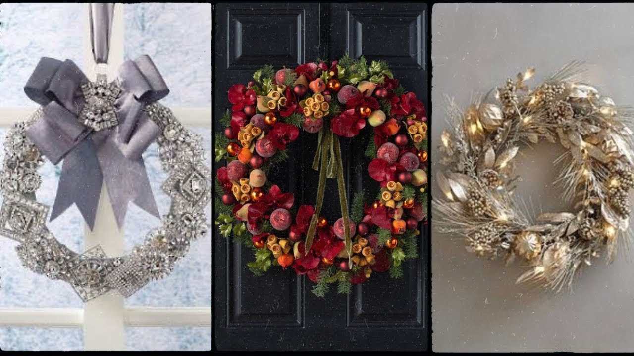 Christmas Wreath Ideas | Christmas Decor | 30+ Xmas Wreath Ideas, Decorate Your Home This Christmas