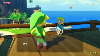 Zelda WWHD - WiiU - Cemu gameplay for creating game saves - Chapter 1 - Outset Island