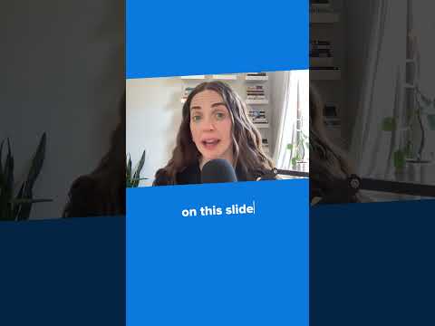 The Perfect Slide Presentation for Webinars #Shorts