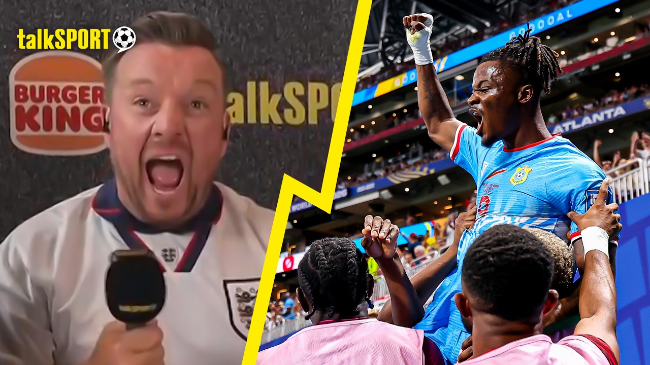 "I'M SPEECHLESS!" Cundy, O'Hara & Agbonlahor in COMPLETE DISBELIEF as DR Congo SCORE Against England