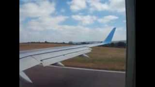 preview picture of video 'Take Off From Bristol Airport Boeing 757-200'