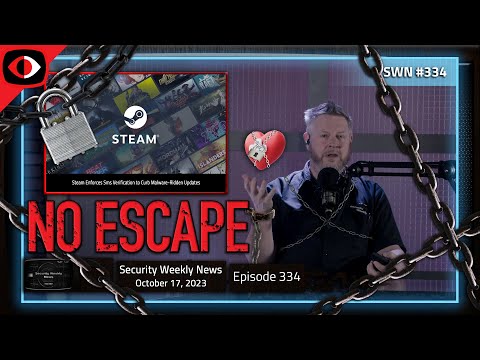 Cisco, Juniper, AVOSLocker, NoEscape,Valve, FreedomGPT, More News, and Aaran Leyland - SWN #334