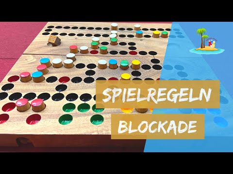 Blockade - Spielanleitung (Logoplay Holzspiele), Malefiz, Barrikade