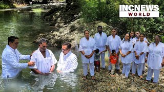 First Group of Converts in Fiji Receive Baptism