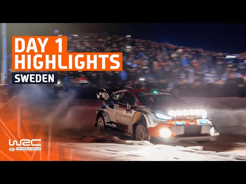 Day 1 Highlights | WRC Rally Sweden 2023