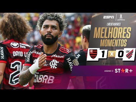 Gols e lances de Flamengo x Athletico Paranaense