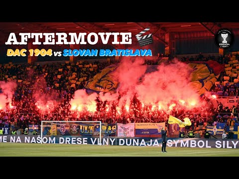Esencia Hry AFTERMOVIE 🎥 DAC 1904- ŠK SLOVAN BRATISLAVA 1:1 (12.2.2023)