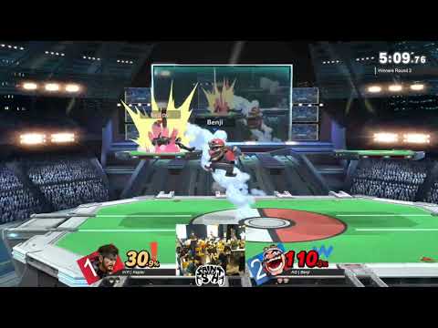 2021-06-26 Saint Smash COVID Edition - WR2 - mYi | Kepler (Snake) vs AG | Benji (Wario) Game 4