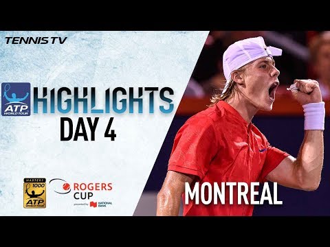 Highlights: Shapovalov, Federer, Zverev Win At Montreal 2017 Thursday