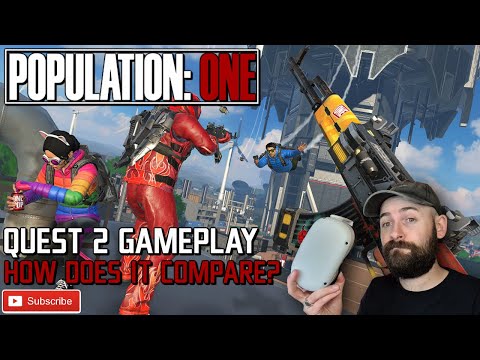 Population One Quest 2 Gameplay // Trying the Brand New VR Battle Royale on OCULUS QUEST 2!