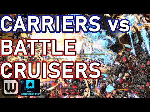 FIRE BROADSIDE! Battlecruisers vs Carriers - Stats (Protoss) vs souL (Terran)