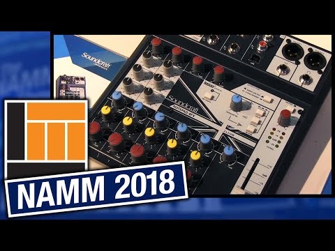 L&M @ NAMM 2018: Soundcraft Notepad Series Mixers