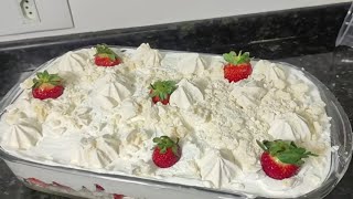 Merengue de Morango muito facil -Como Fazer Merengue  Fcil e Rpida - Receita.merengue suio