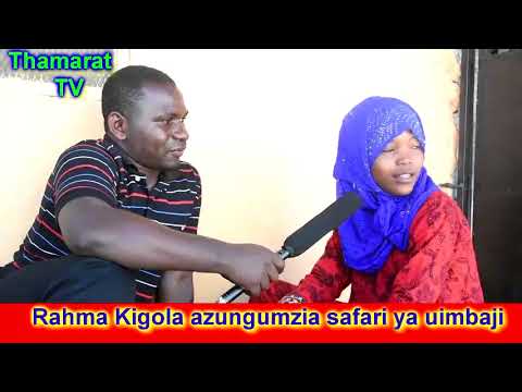 RAHMA KIGOLA AWALAUMU MATAJIRI KATIKA USAMBAZAJI WA KASWIDA, ASIMULIA SAFARI YAKE YA UIMBAJI