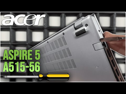 Acer Aspire 5 (A515-56) von Innen - RAM, SSD, Akku, Lüfter wechseln