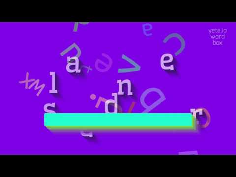 How to say "selander"! (High Quality Voices)