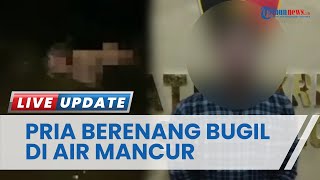 Klarifikasi Pria Berenang Tanpa Busana di Air Mancur Alun-alun Kajen, Ternyata Terimbas Kecubung