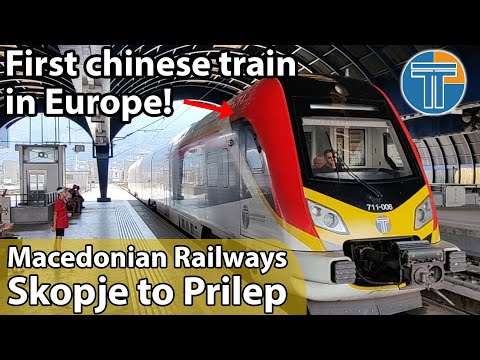 Europe's first chinese build trains! - Macedonian Railways Skopje to Prilep travel experience