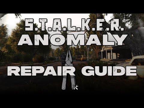 STALKER Anomaly - How to repair your gear